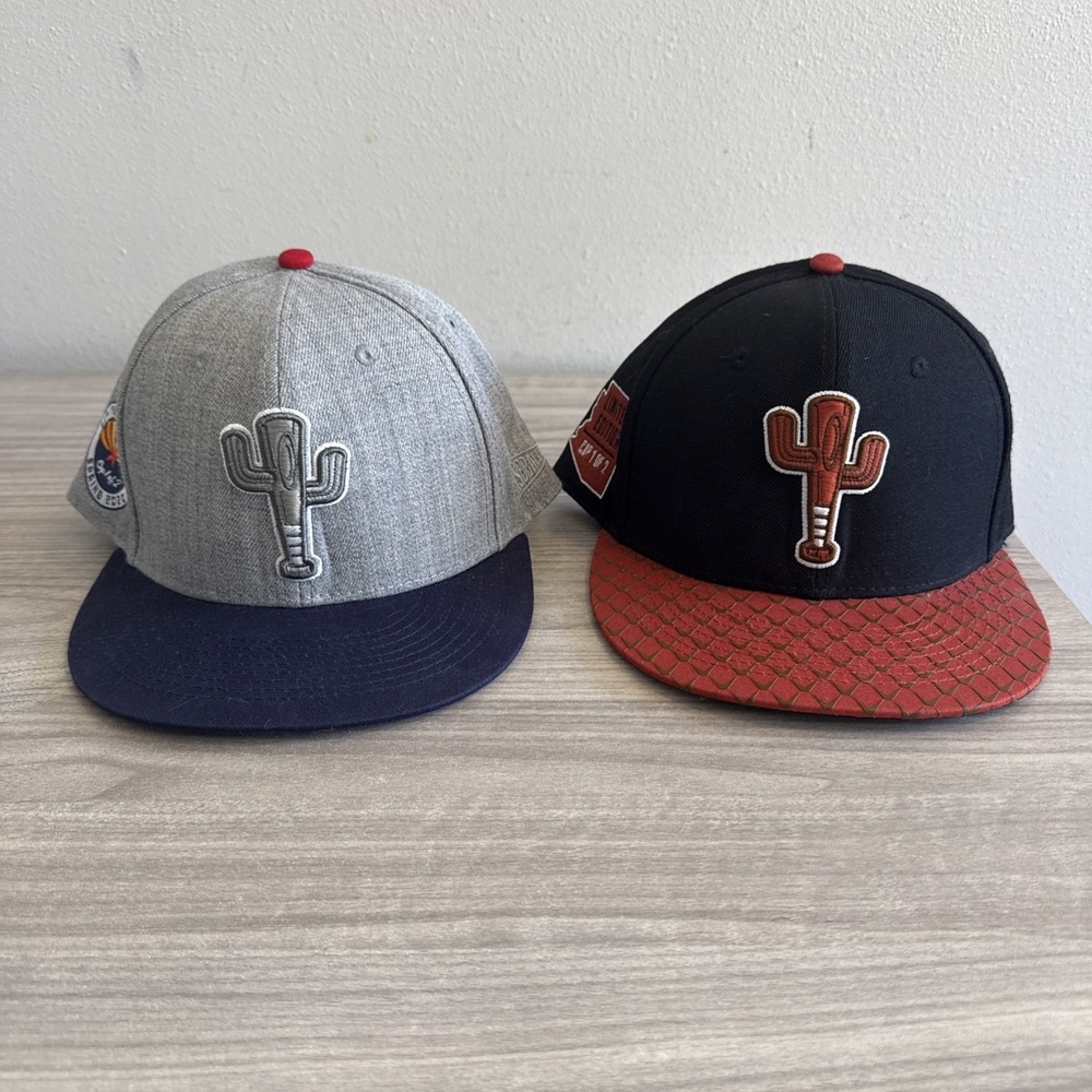 Basebalism Arizona Desert Crown Cactus MLB Diamondbacks Hat Lot Limited Edition